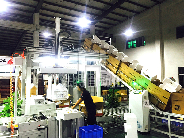 壁挂炉下线装箱机