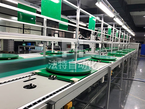 新能源电池倍速链组装线