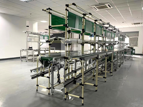 皮带输送流水线