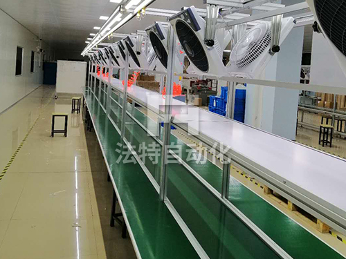 皮带输送流水线